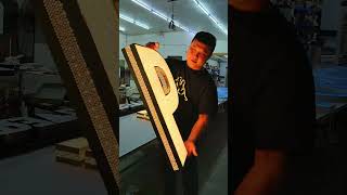 Infinite depth, premium store look！ #signature #lightbox #ledsign #neonlight #diyideas #signshop