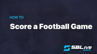 Live Score a Football Game with Digital Scorebook screenshot 1