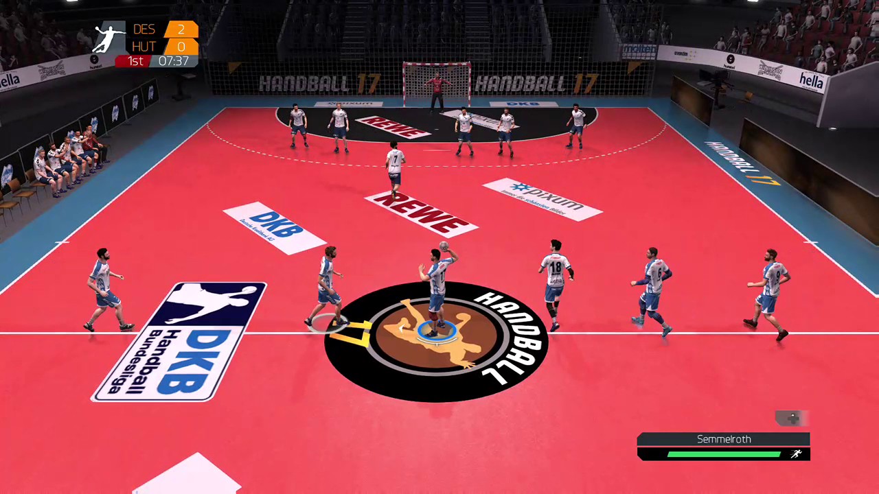 Handball 17 - Goal ,gameplay (xbox one) - YouTube