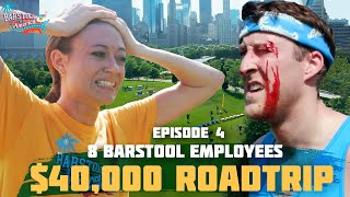 Blood, Sweat, and Tears on the $40,000 Road Trip || Barstool vs America Ep. 4 Presented by High Noon