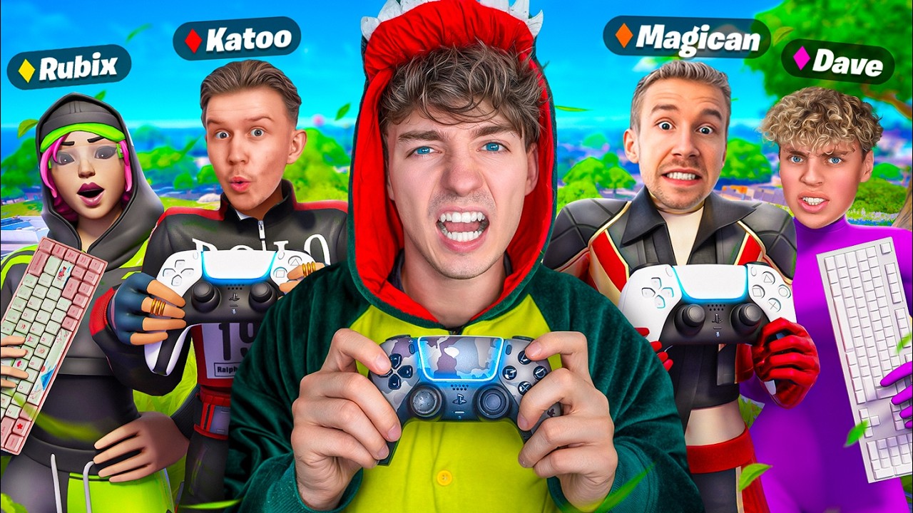 Das XXL INPUT SWITCH CREATOR BATTLE in FORTNITE! 🎮⌨️