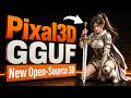 Pixal3D GGUF in ComfyUI — Image to 3D with Only 6GB VRAM!