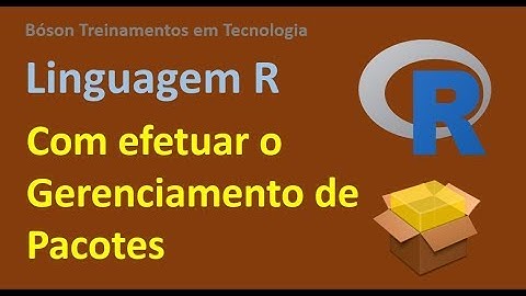 Linguagem R   Como instalar, atualizar e remover pacotes