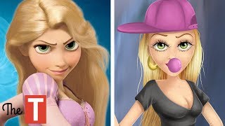 10 Disney Princesses Reimagined As Modern Day BAD GIRLS