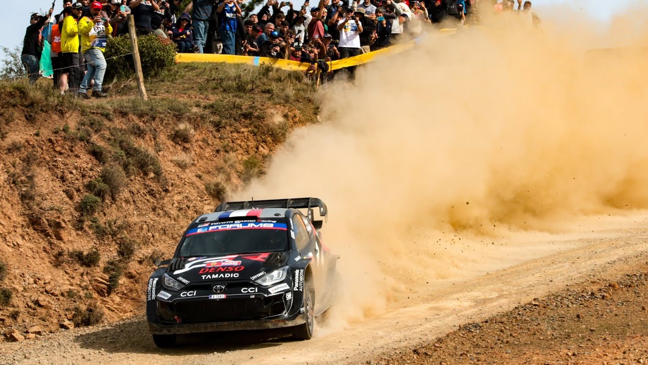 WRC Rally Chile Bio Bío 2025 - Incredible Sébastien Ogier, Winner of Rally Chile 2025 🏆🥇🇨🇱