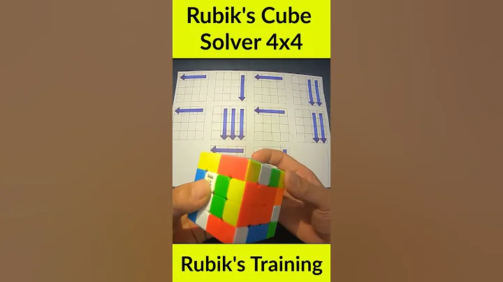 How to solve a 4x4 rubik's cube solve - Rubik's Training