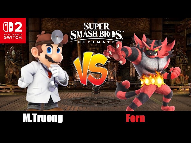 Super Smash Bros. Ultimate - Online Battles 532 (Dr. Mario vs. Incineroar)