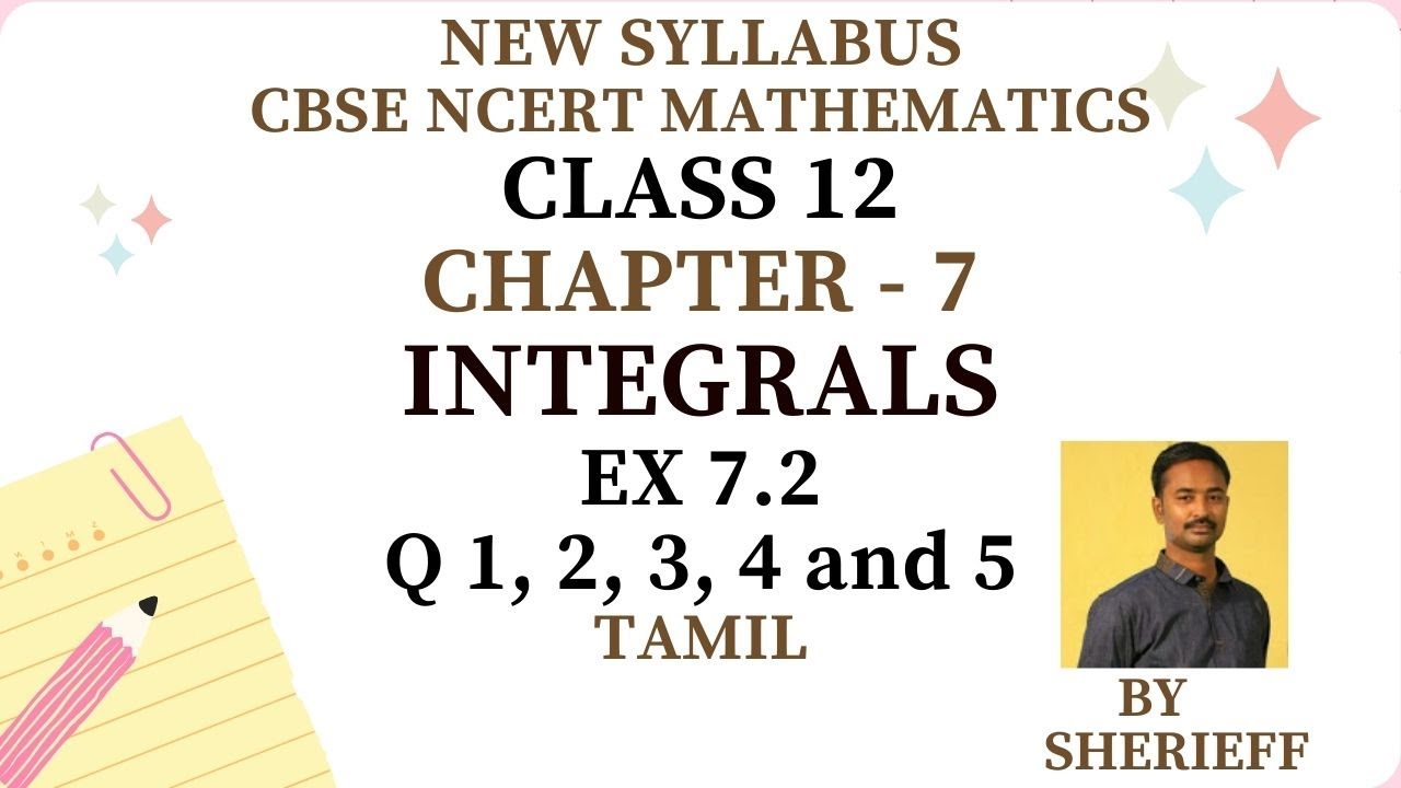 Class 12 ex 7 2 q 1 2 3 4 5 maths chapter 7 integrals