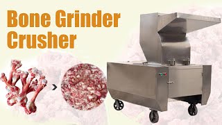 Animal Bone Crusher Machine | Industrial Bone Grinder Machine for Making Bone Meal