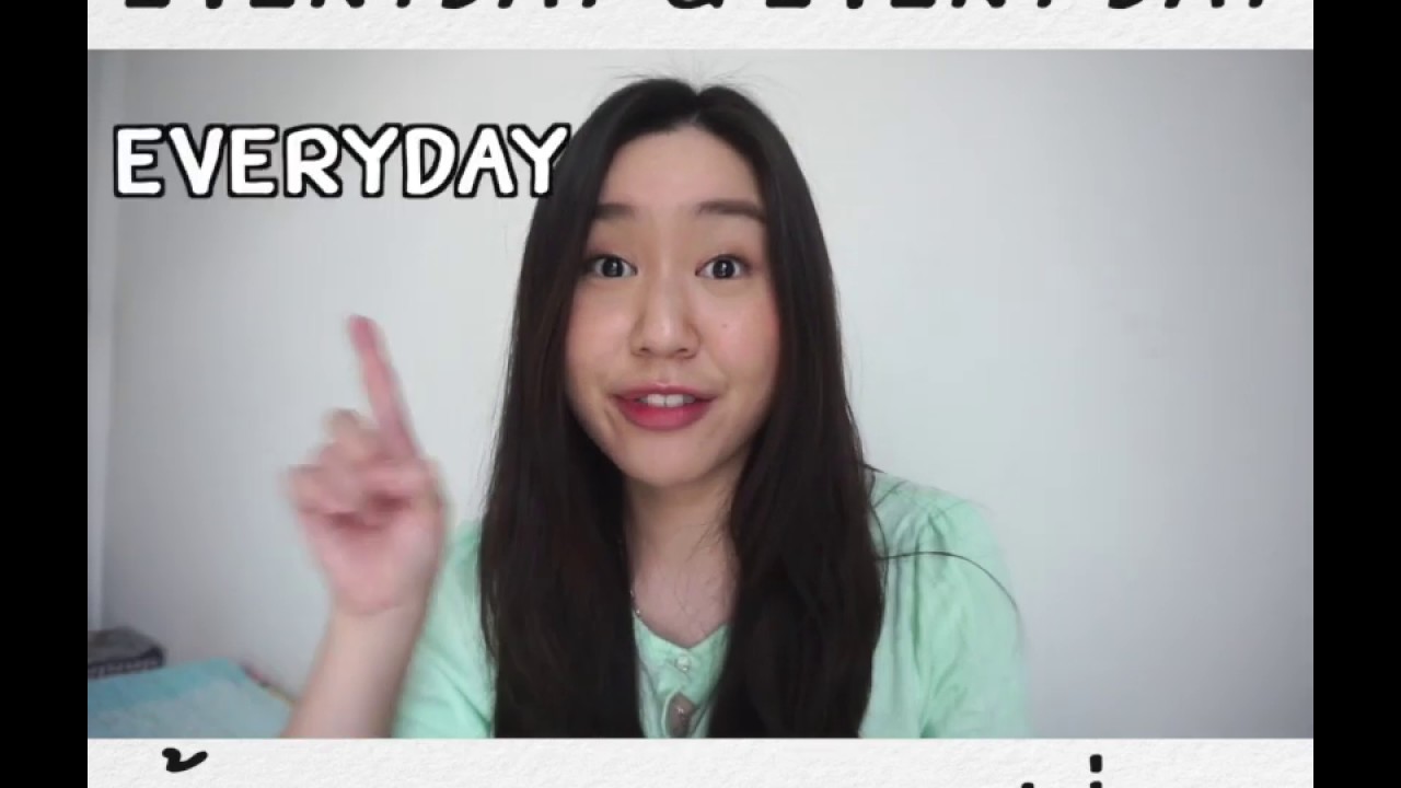 Everyday & Every day ต่างกันแบบนี้นี่เอง | 1 minute this and that