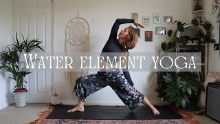 Water Element Yoga Flow | Fluid Intuitive Movement | 20 Mins