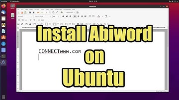 How to install Abiword word processor on Ubuntu Linux | Best LibreOffice Alternative