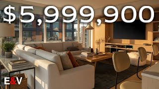 Inside this $5,999,900 Penthouse in Vancouver, BC | Penthouse Tour