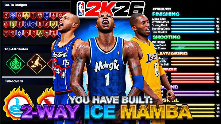 BEST 6’8 DEMIGOD ISO BUILD WILL BREAK NBA 2K26! *NEW* 2-WAY ALL AROUND BUILD! best build 2k26