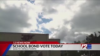 Rhode Island voters head to the polls for school bonds