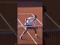 Rafa Jódar pulls off an INSANE hot shot 🤯🎾 #bcnopenbs #tennis #rafajodar