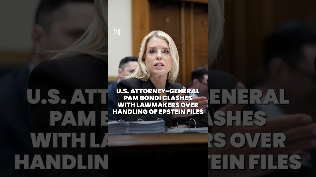 Pam Bondi clashes with lawmakers in tense hearing over DOJ’s handling of Epstein files