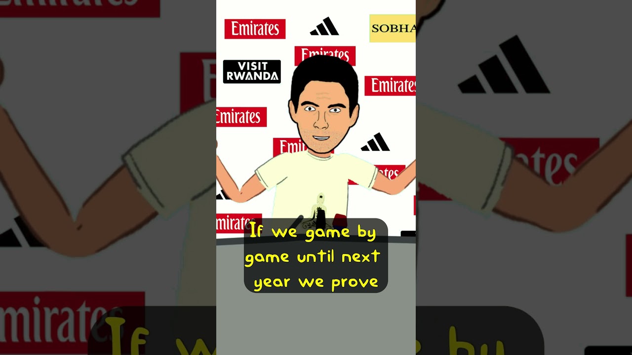 Mikel Arteta's Press Conference ahead of North London Derby  #footballshorts #premierleague #arsenal