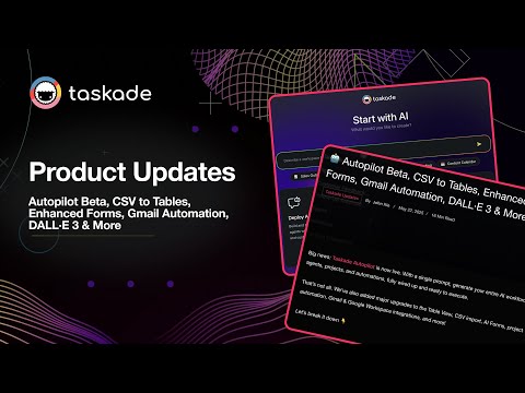 Taskade Weekly Update