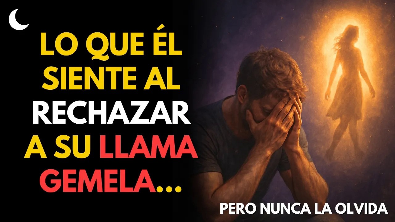 LLAMAS GEMELAS： Lo Que Él Siente al Rechazar a Su Llama Gemela ｜ Irradia tu Energía