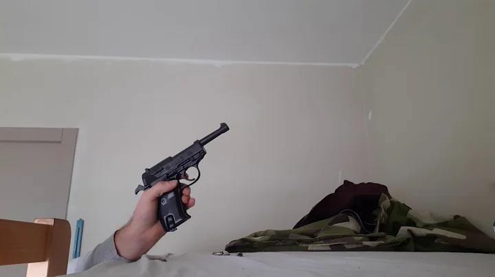 Shooting Bruni Walther P38 8mmPAK