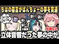【NY旅行】ちはの寝言がばんちょーの夢を貫通した話【ホロライブ 切り抜き/鷹嶺ルイ/輪堂千速/轟はじめ】