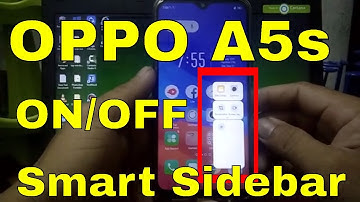 OPPO A5s TIps & Tricks | How to Turn ON/OFF Smart Sidebar in OPPO A5s