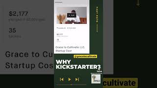 How to launch a successful Kickstarter - Step # 3 / 16  Why Kickstarter?  #authortube #shorts #fyp