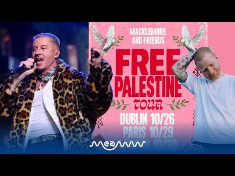 Video Macklemore Announces Free Palestine Tour After Ed Sheeran Drama