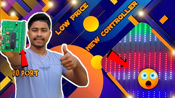 New Pixel Led 20 port controller ।। Pixel led 20 Port led edit Parallel controller #pixel_led