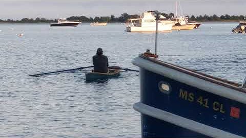 Second Shakedown row on the  S.S. Cheesecloth