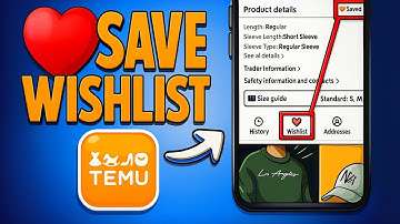 How To Save Products to Wishlist/Favourites in the Temu App ❤️
