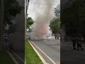 Car fire Lakewood W. County Line