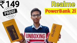 Realme Power Bank 2i Unboxing || Only For  ₹149||10000mah #realmepowerbank