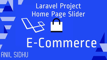 Laravel E-commerce Project #7 Home Page Slider with Products