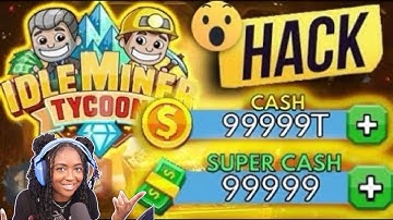 Idle Miner Tycoon HACK Infinite Money Glitch Time skip!!! Infinite Supercash Hack!