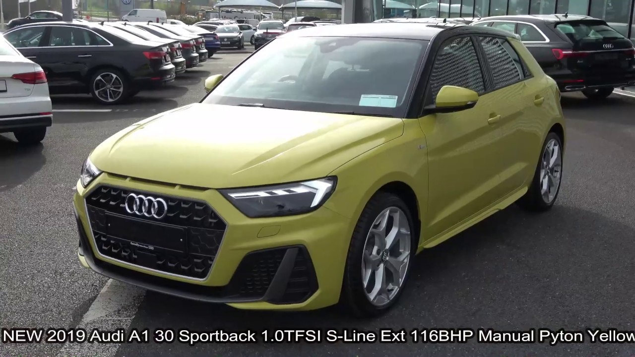 CMG AUDI SLIGO: NEW 2019 Audi A1 30 Edition S-Line 116BHP Manual Python ...