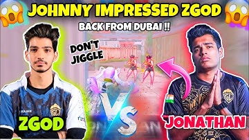 [BOTH-POV] Jonathan Vs ZGod | *SHOCKED* 😱 AKM GOD || TDM MATCH 🔥