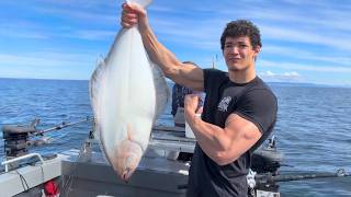 Staying Jacked While Halibut Fishing {Catch Clean Cook}