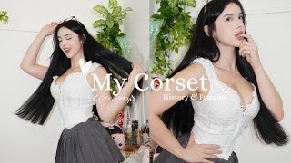 How i wear my corset daily 🎀🕯️history & fashion talk