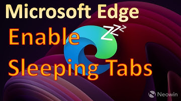 Make Microsoft Edge Faster! | How to Enable Sleeping Tabs|