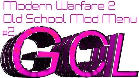 [MW2/PS3] Old School Mod Menu #2  +Download