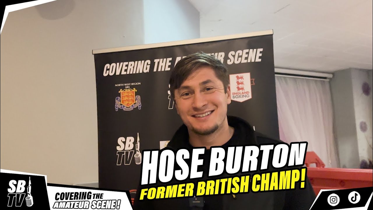 Former British Light Heavyweight Champ Hose Burton