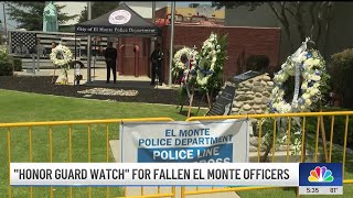 El Monte hosts 'Honor Guard Watch' for fallen officers