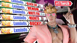 This Is What a TOP Human Torch Player Looks Like in Season 7.5