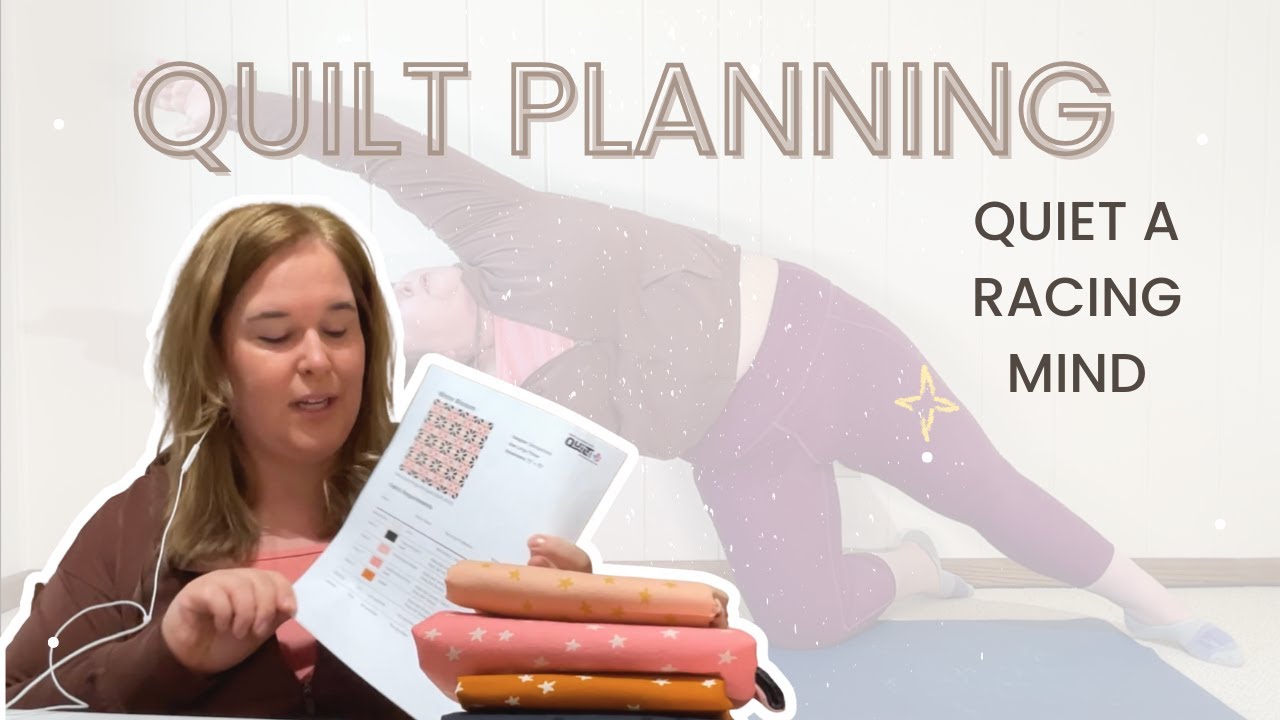 Yoga for quilt planning / all floor poses / modern quilt pattern / Ruby Star Society