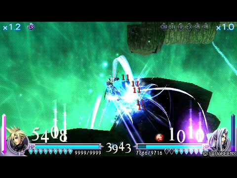 【DFF】１００LvクラウドVS１００Lvセフィロス