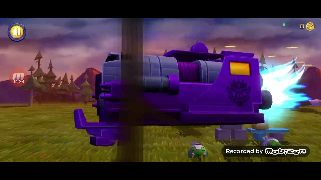 Я улучшаю трансформеров до нового уровня в игре Angry Birds Transformers 