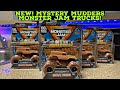 New monster jam mystery mudders from spin master diecast mystery trucks monsterjam gravedigger