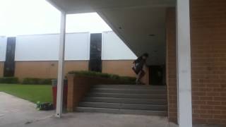 PERFECT kickflip down 6 stair